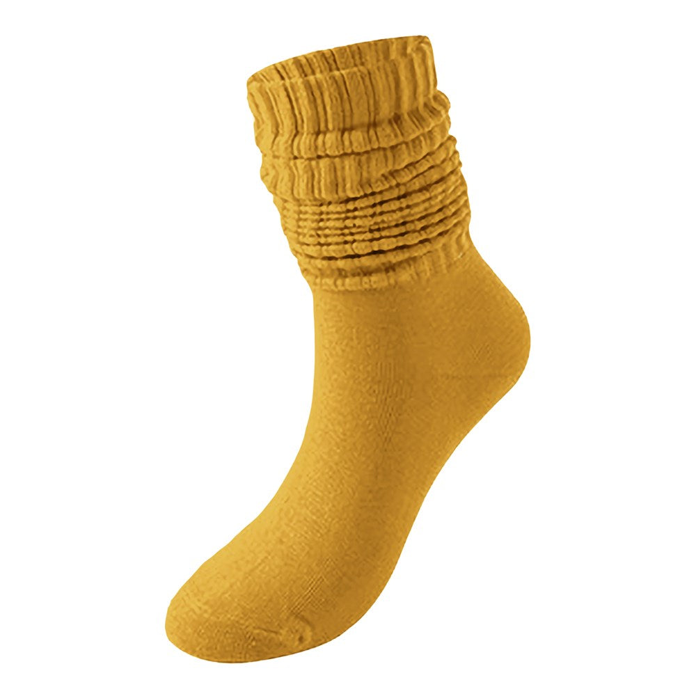 KIM & C Slouch Socks - Yellow / Size 9-11