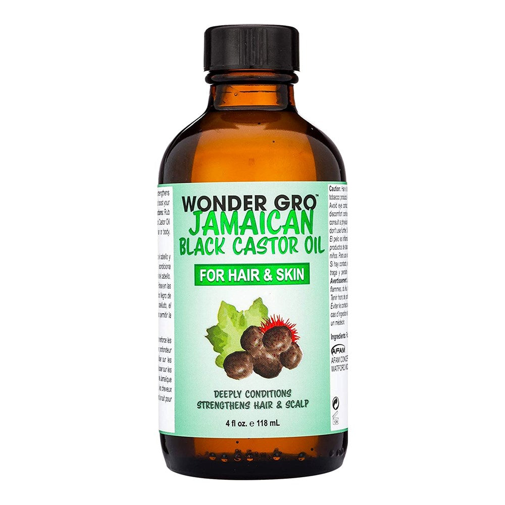 WONDER GRO Hair & Skin Oil (4oz) - Jamaican Black Castor Oil