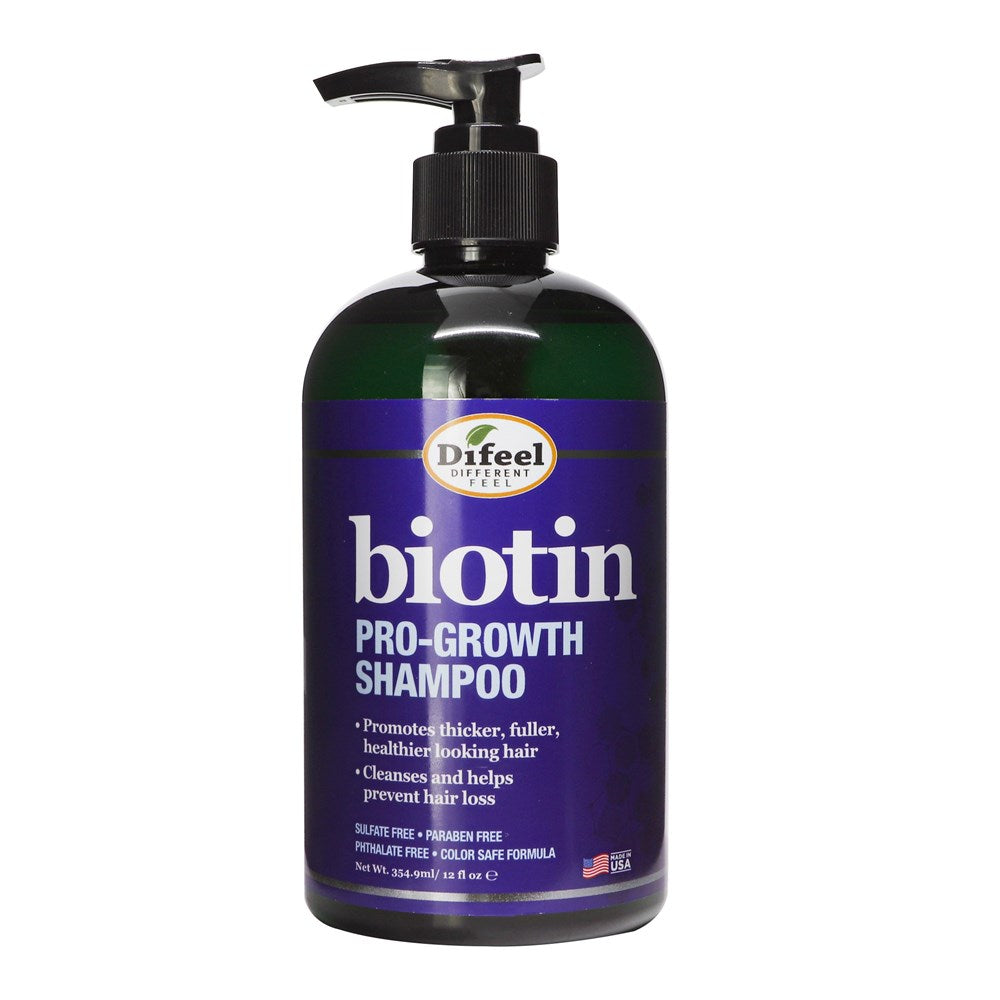 Difeel(Sunflower) Biotin Pro-Growth Shampoo - 12oz