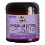 SUNNY ISLE Jamaican Black Castor Oil Pure Butter - 4oz / Lavender