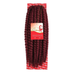 CLIMAX Havana Mambo Twist Braid - BURGUNDY / 14inch