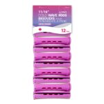 KIM & C Cold Wave Rods - Long 12 Ct / 11/16" Orchid
