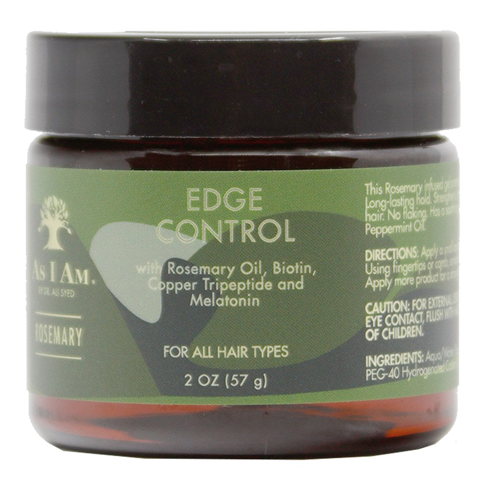 AS I AM Rosemary Edge Control (2oz) - EN/FR