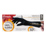 ANNIE Vinyl Gloves Extended 12" Cuff Powder Free [50ct/Box] - Small