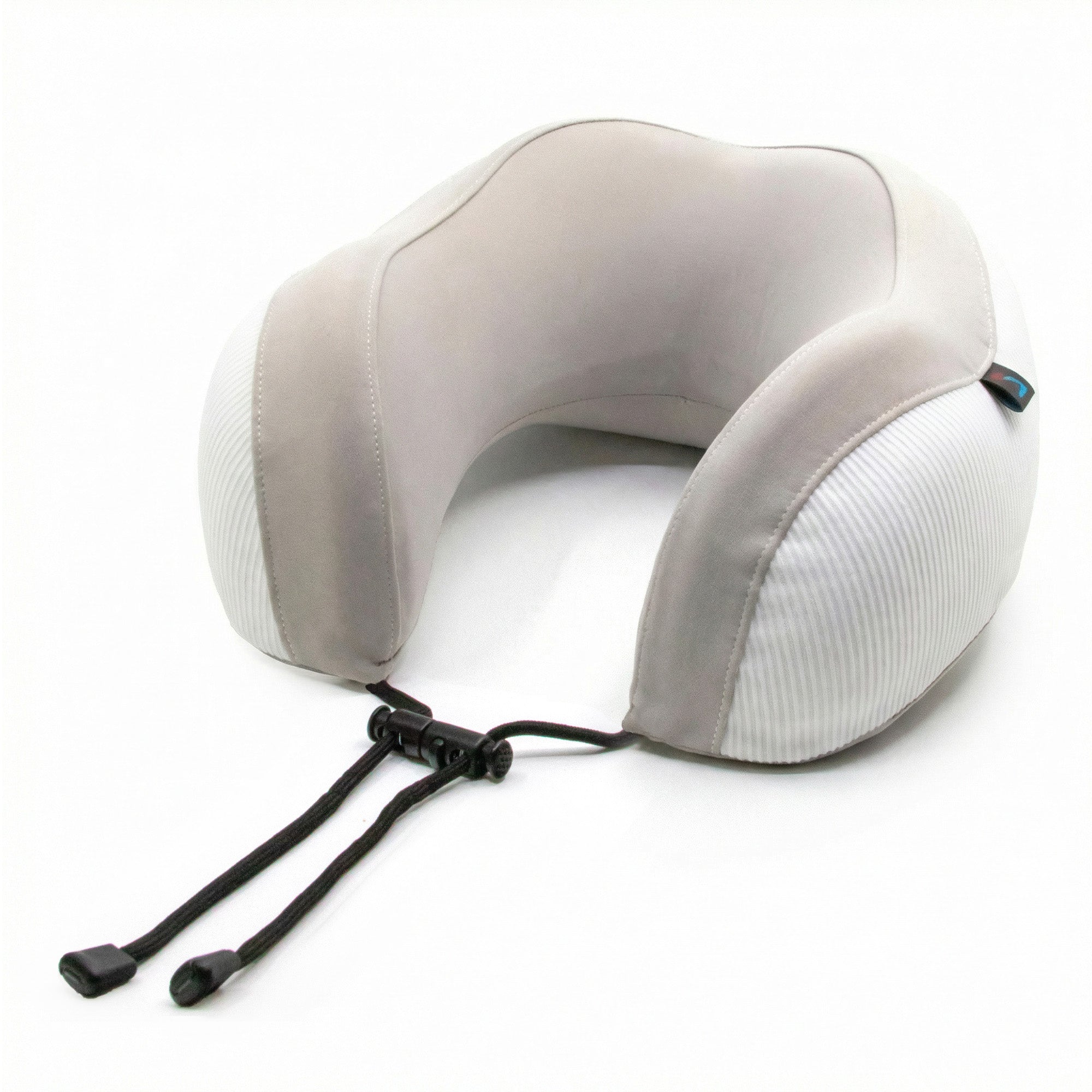 Intervision Premium Memory Foam Travel Pillow - Beige