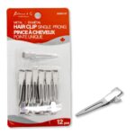 Kim & C Single Prong - Silver / 12pcs