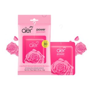 GODREJ AER Power Pokeck Air Freshener (0.35oz) - Rose Fresh Blossom