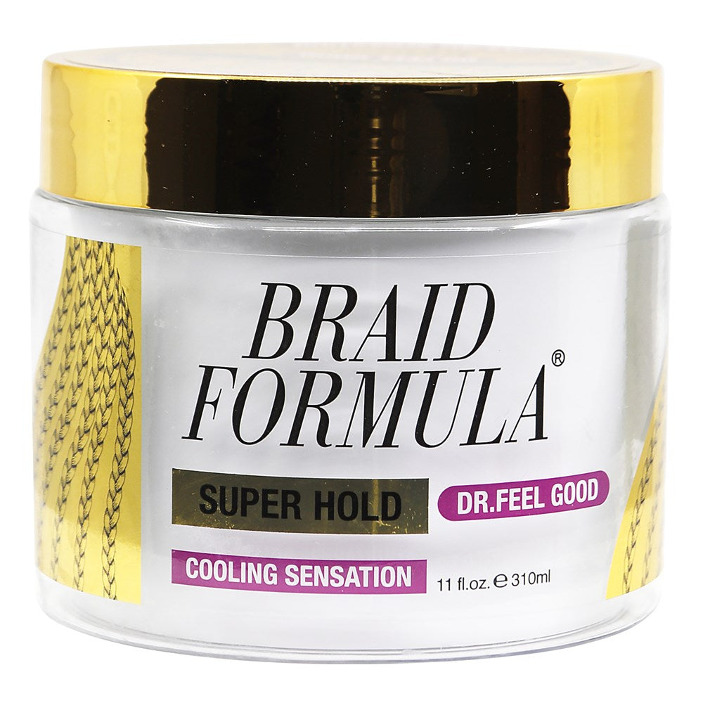 EBIN Braid Formula Dr. Feel Good Conditioning Gel [Menthol Super Hold] - 35.2oz/1000ml
