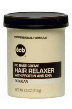 TCB No Base Cream Hair Relaxer - 7.5oz / Regular