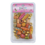 INTERVISION Wooden Beads - Assorted WB001