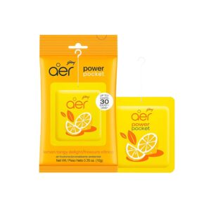 GODREJ AER Power Pokeck Air Freshener (0.35oz) - Lemon Tangy Delight