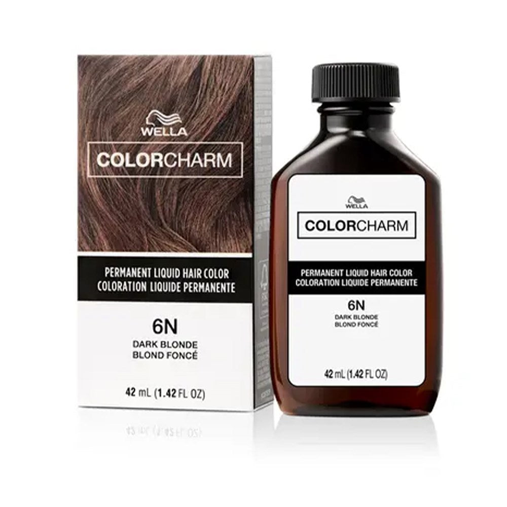 WELLA Color Charm Permanent Liquid Hair color (1.42oz) - 6N/611 Dark Blonde