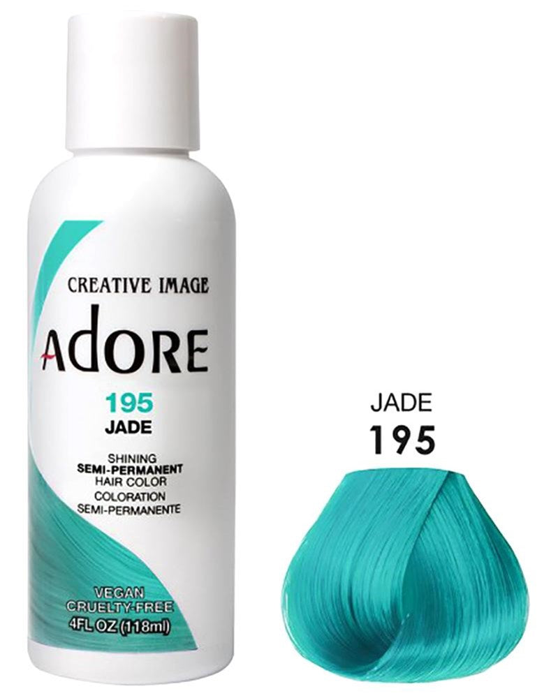 ADORE SEMI Permanent Hair Color (4oz) - 195 Jade