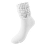 KIM & C Slouch Socks - Off White / Size 6-8