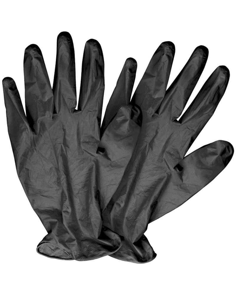 BABYLISS PRO 100pcs Vinyl Gloves Black - Large