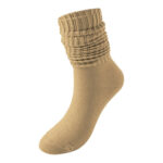 KIM & C Slouch Socks - Khaki / Size 6-8
