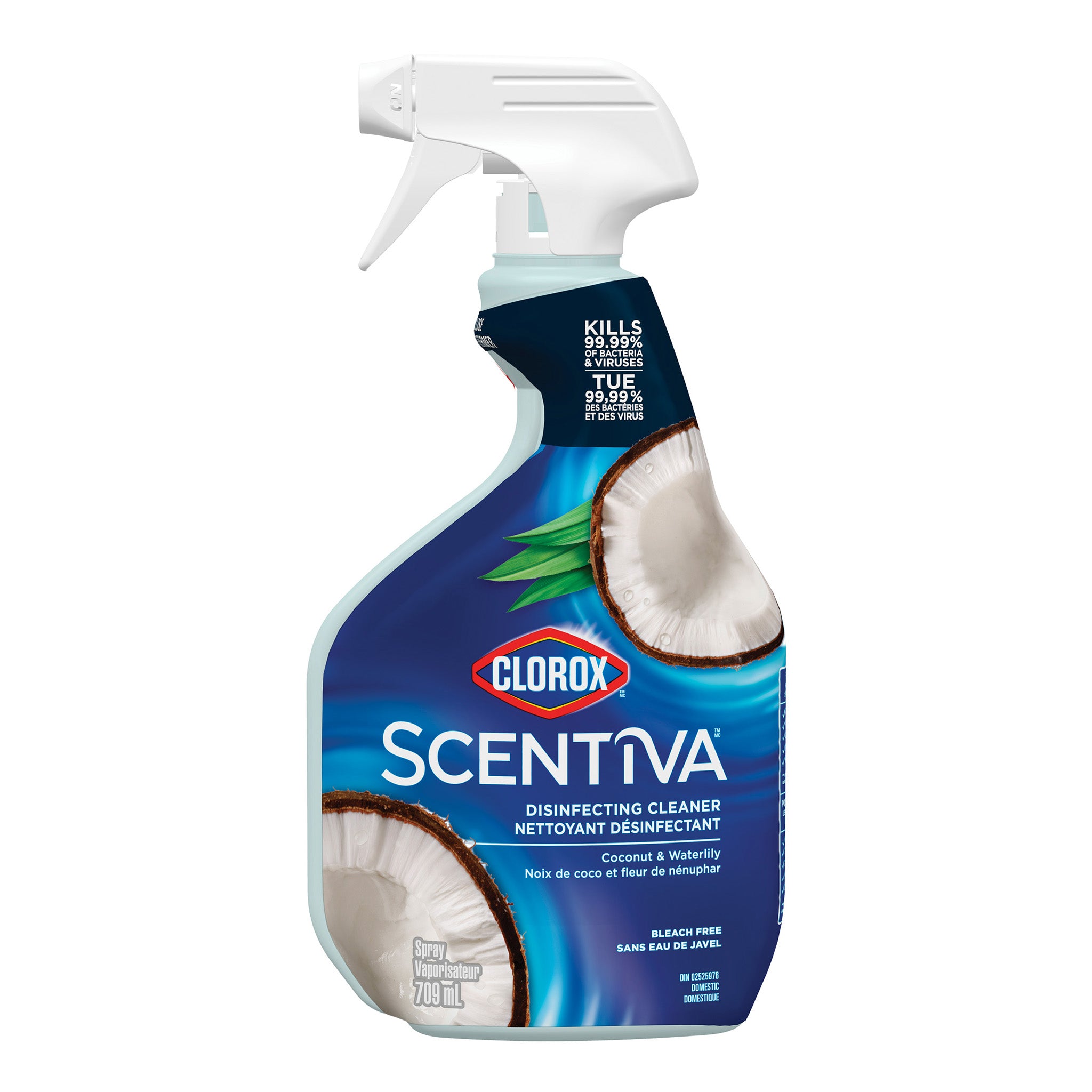 CLOROX Scentiva Disinfecting Cleaner (709ML) - Coconut & waterlily