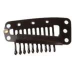 MAGIC COLLECTION 12pcs Wig Clips - Black / Large