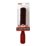 KIM & C Curved Brush Premium Boar Brush - Hard / 5 Row