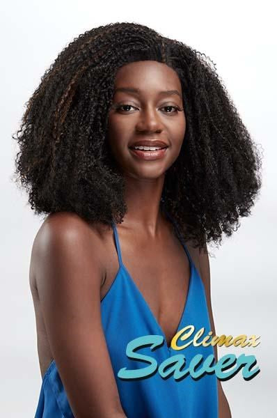 CLIMAX SAVER Lace Front Wig - LFW-Venus - 1B