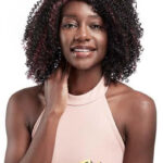 CLIMAX Queen Afrelle Synthetic Hair Wig [Medium] - 1B