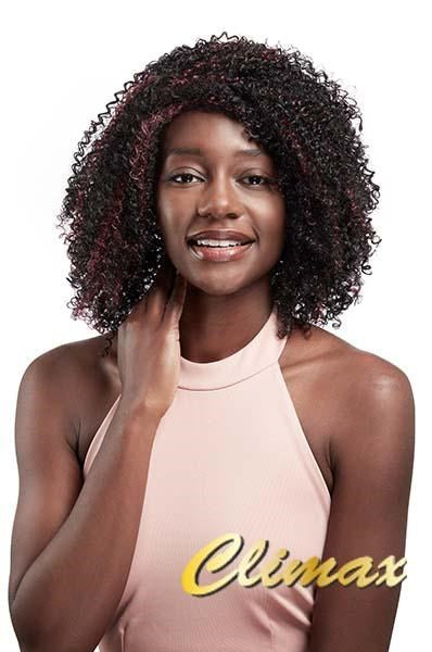 CLIMAX Queen Afrelle Synthetic Hair Wig [Medium] - F1B/33