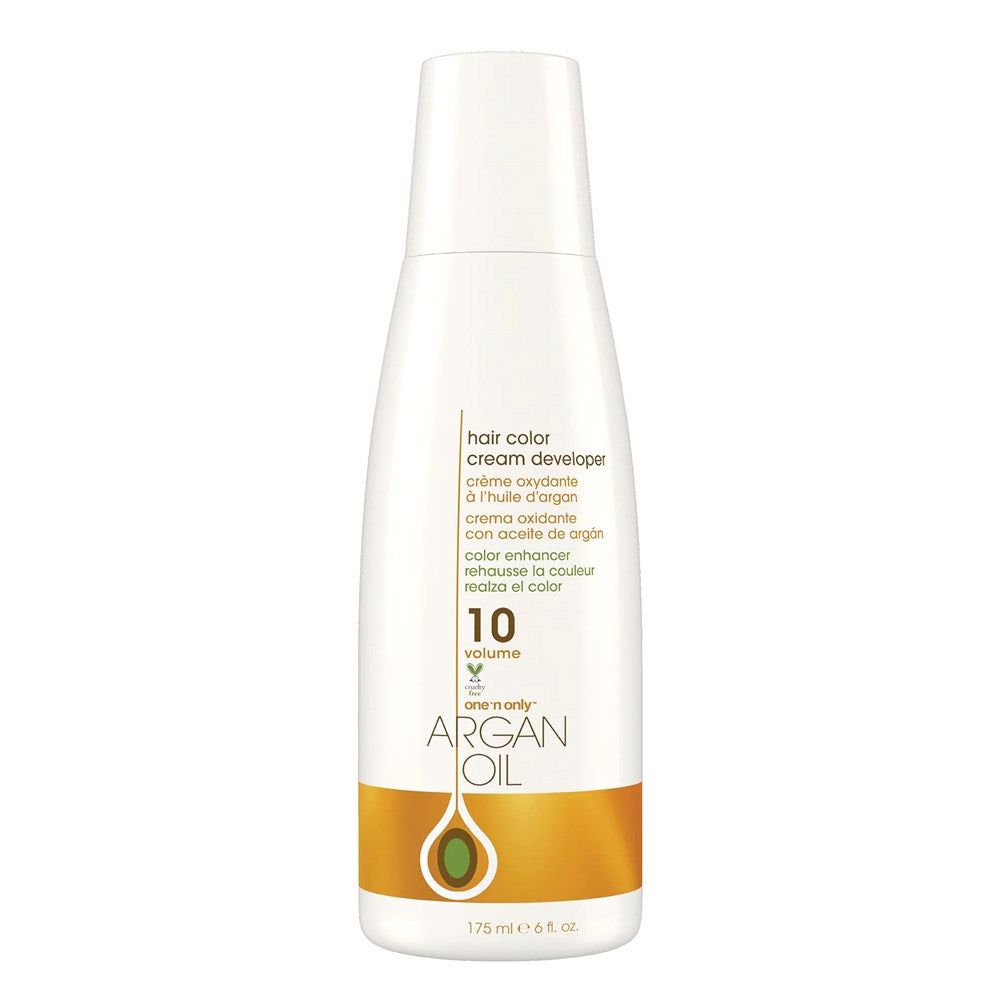 ONE 'N ONLY Argan Oil Color Cream Developer - 6oz / Vol.10