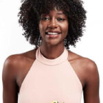 CLIMAX Queen Afrelle Synthetic Hair Wig [Small] - F1B/33