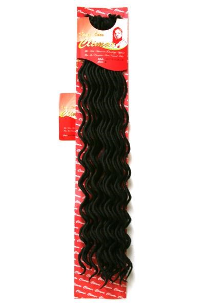 CLIMAX Wavy Faux Locs Braid 18inch - 2