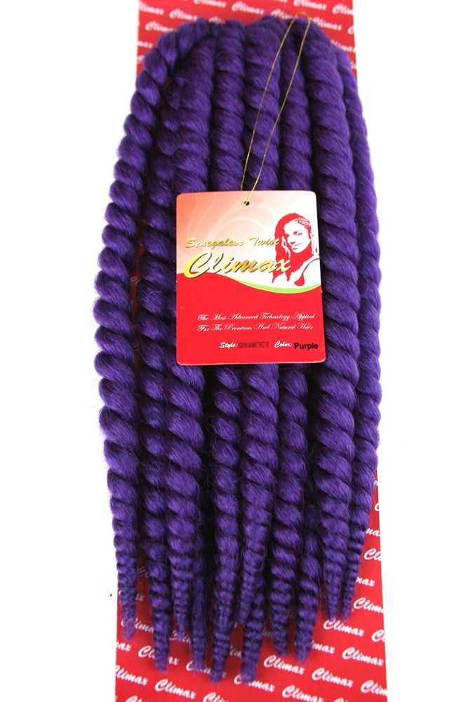 CLIMAX Havana Mambo Twist Braid - PURPLE / 14inch