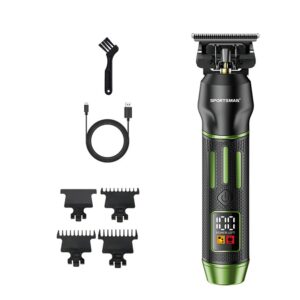 SPORTSMAN Professional Hair Trimmer - Green