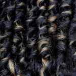 CLIMAX PRE-LOOPED CROCHET BRAID-Double Twist Curl 14inch - F1B/27