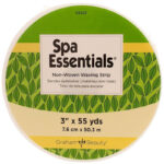 GRAHAM BEAUTY Spa Essentials Non-Woven Waxing Strip Roll (3inch x 55yard)