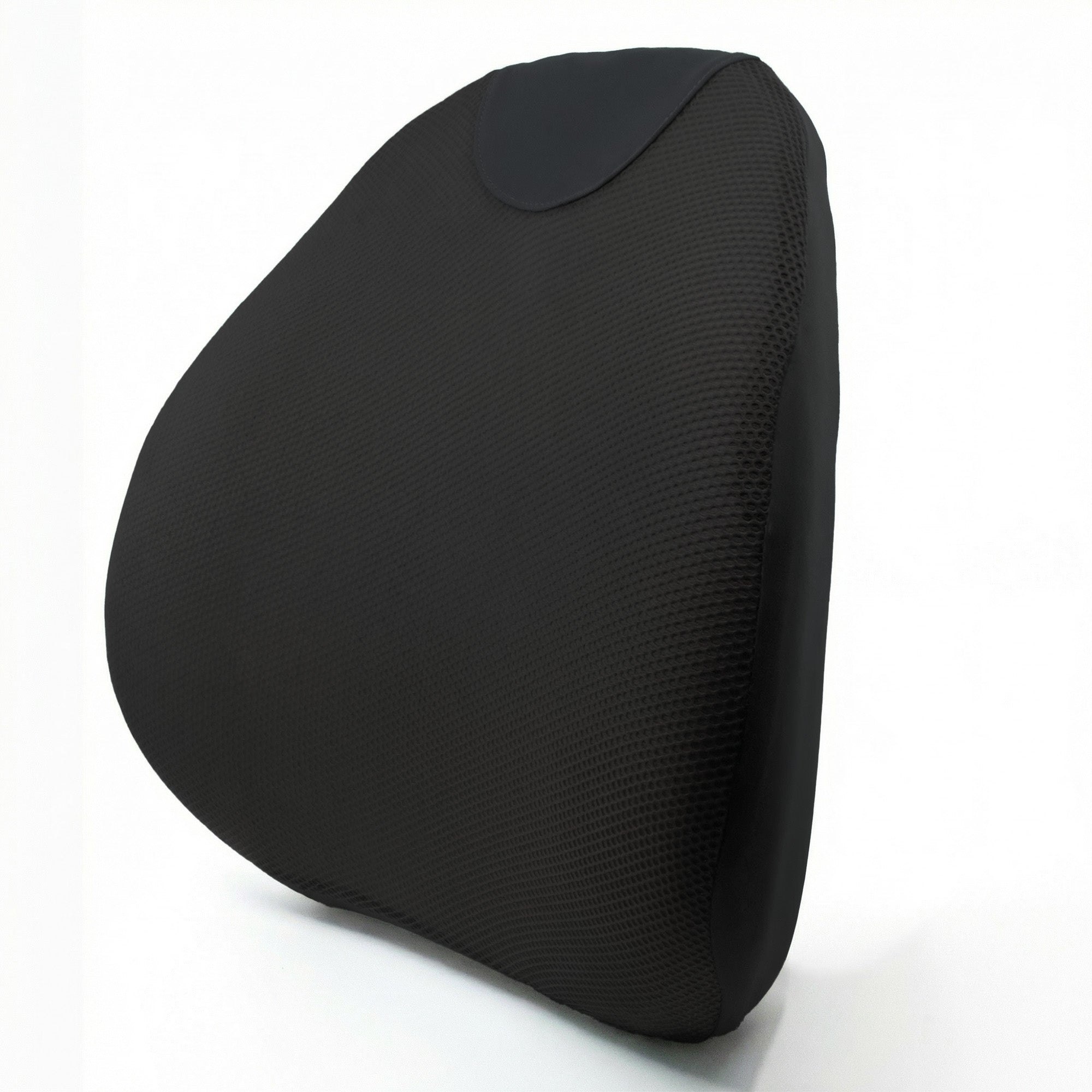 Intervision Cool Mesh Memory Foam Back Support Cushion - Black