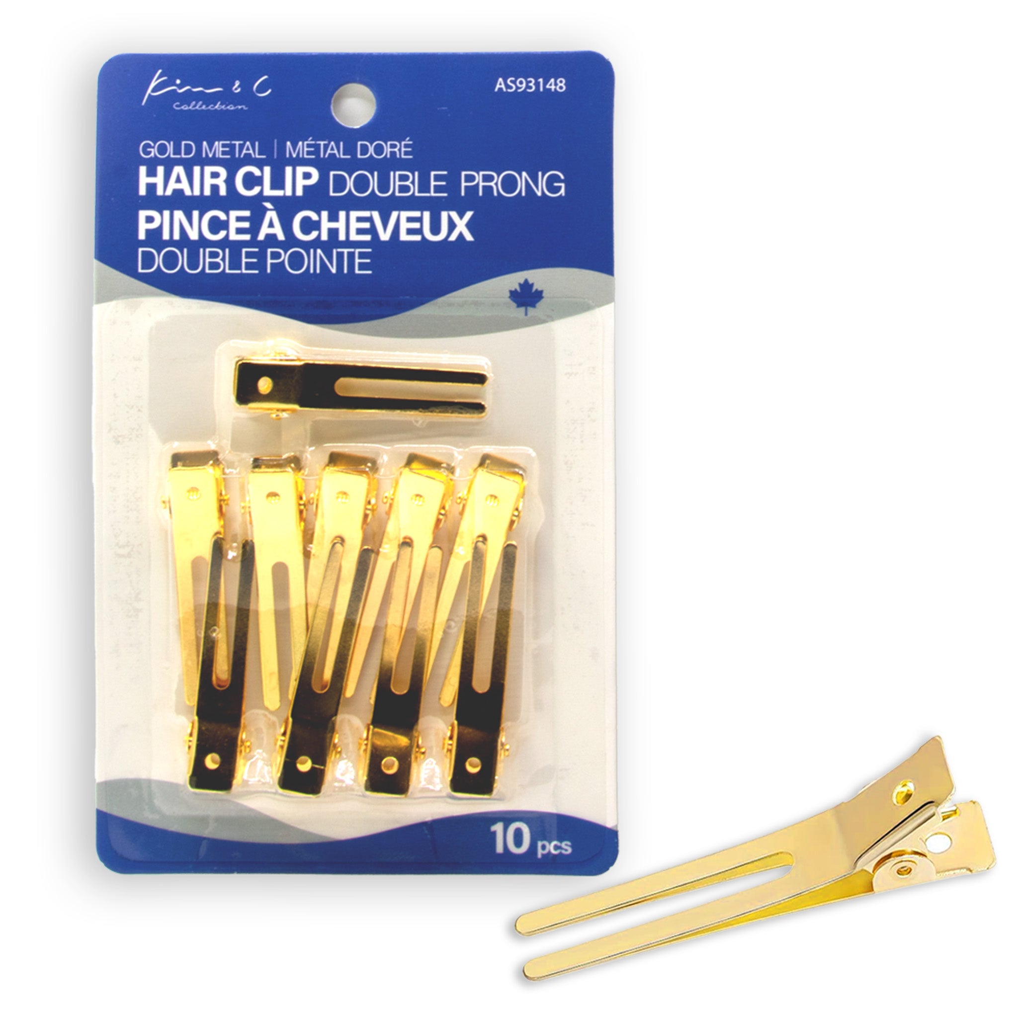Kim & C Double Prong - Gold / 10CT