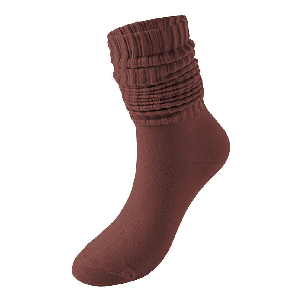 KIM & C Slouch Socks - Brown / Size 9-11