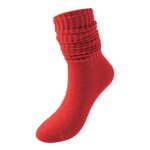 KIM & C Slouch Socks - Red / Size 9-11