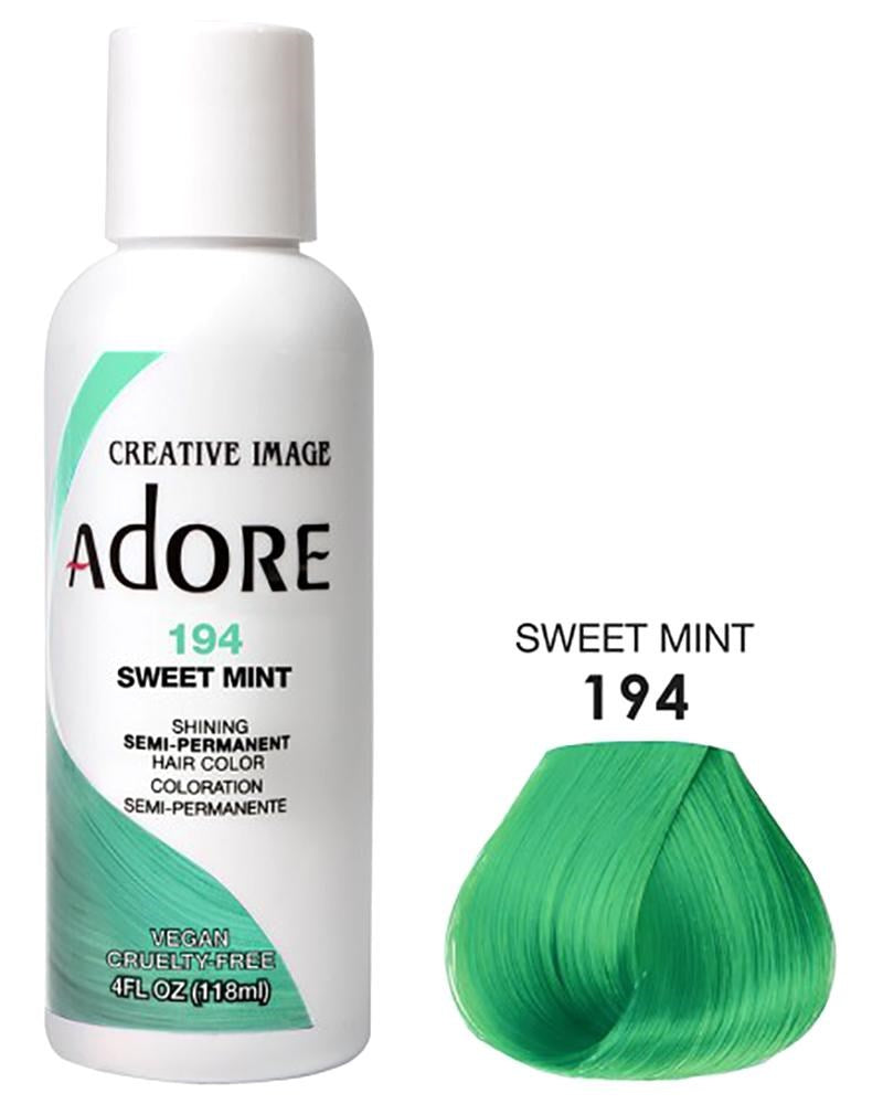 ADORE SEMI Permanent Hair Color (4oz) - 194 Sweet Mint