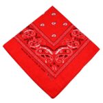 KIM & C Bandana Handkerchief (55cm x 55cm) - Red