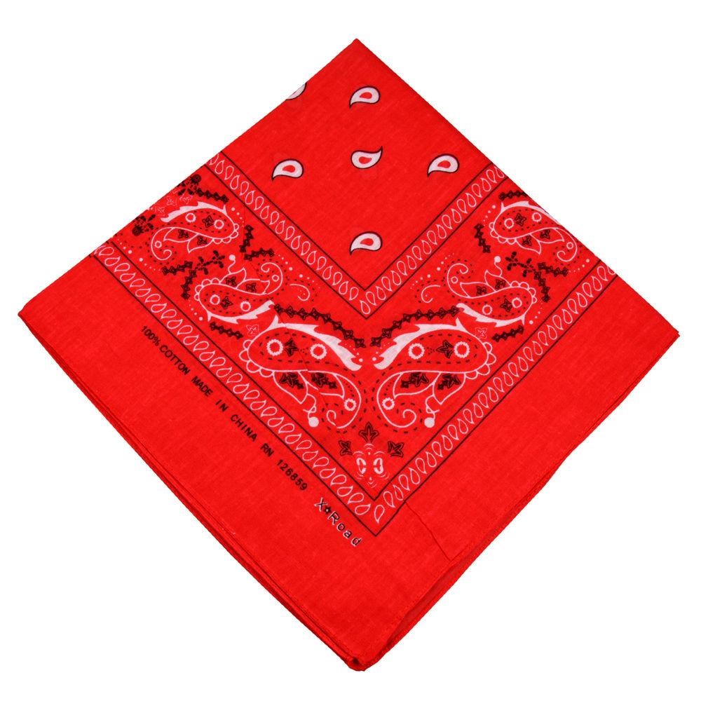 KIM & C Bandana Handkerchief (55cm x 55cm) - Red