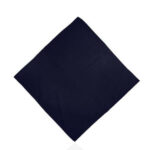 KIM & C Bandana Handkerchief Plain (55cm x 55cm) - Navy