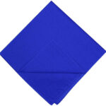 KIM & C Bandana Handkerchief Plain (55cm x 55cm) - Royal Blue