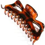 KIM & C Claw Hair Clips - Brown / Large