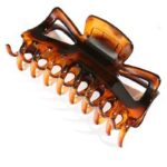 KIM & C Claw Hair Clips - Brown / Medium