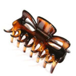 KIM & C Claw Hair Clips - Brown / Small