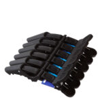 KIM & C Crocodile Clips (6pcs) - Black