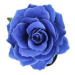 KIM & C Flower Hair Decoration - Clip / Blue Assorted / [24pcs/Pack]