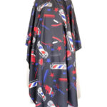 KIM & C High Quality Cutting Cape with Hook - Colored Barber Tools