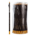 KIM & C Lip & Eyeliner Pencil with Sharpener (72pcs/jar) - Black