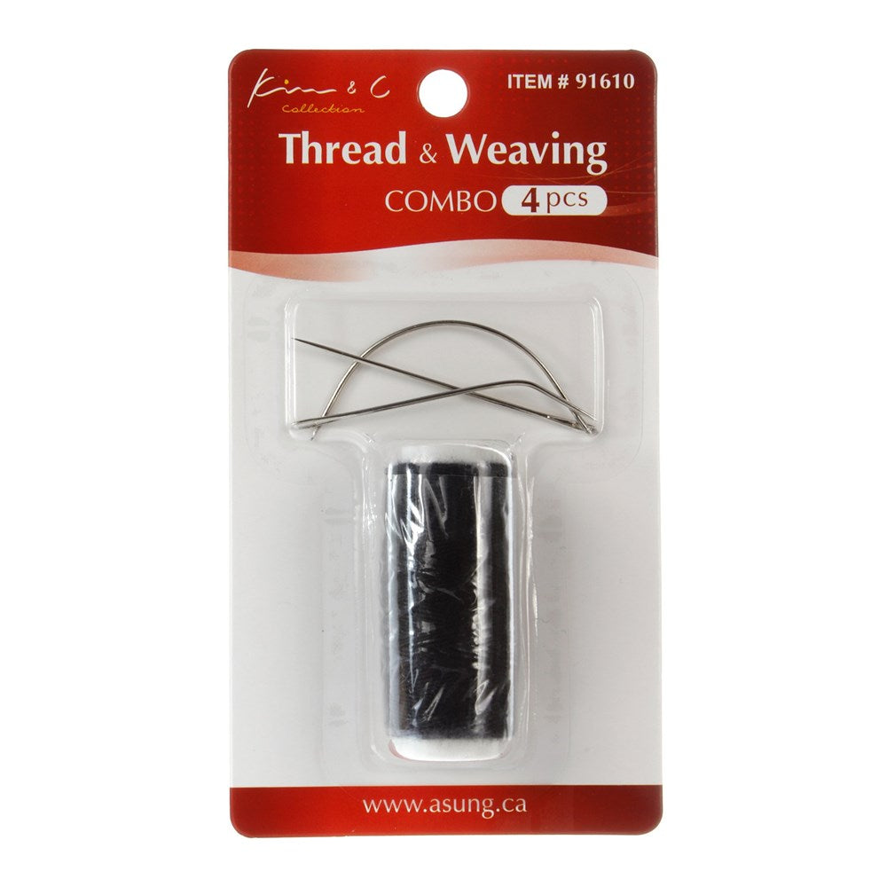 KIM & C Threads & Needles Weaving Combo - 4pcs